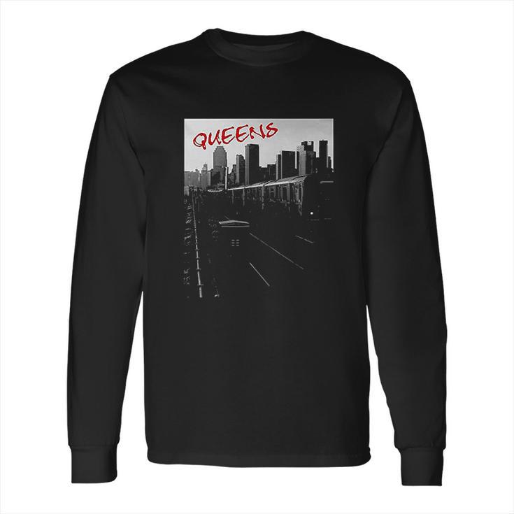 Queens Ny Subway New York Long Sleeve T-Shirt