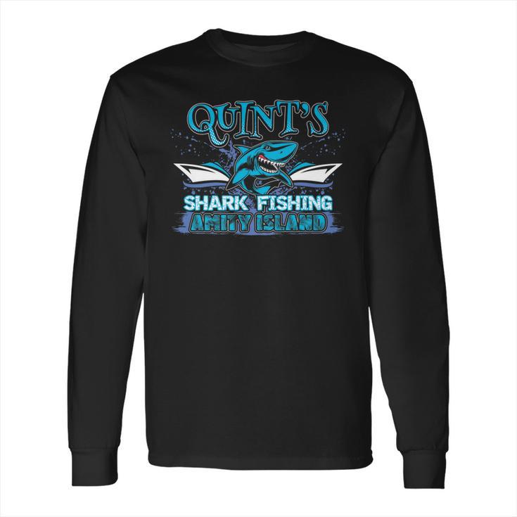 Quints Shark Fishing  10532 Long Sleeve T-Shirt