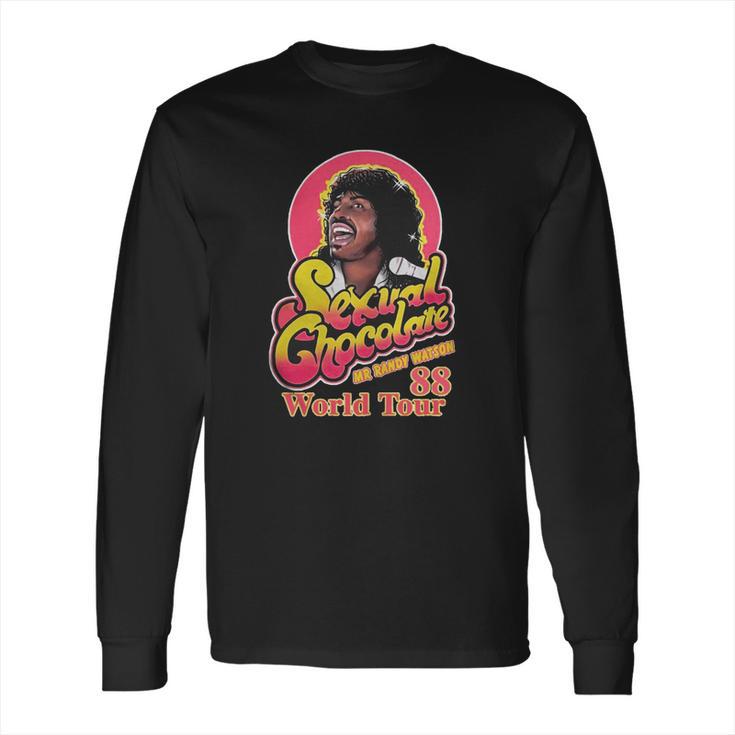 Randy Watson Sexual Chocolate World Long Sleeve T-Shirt