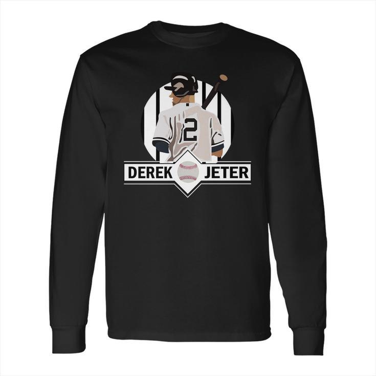 Respect Derek Jeter Long Sleeve T-Shirt