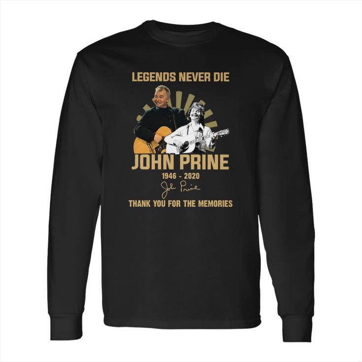 Rest John Prine Long Sleeve T-Shirt