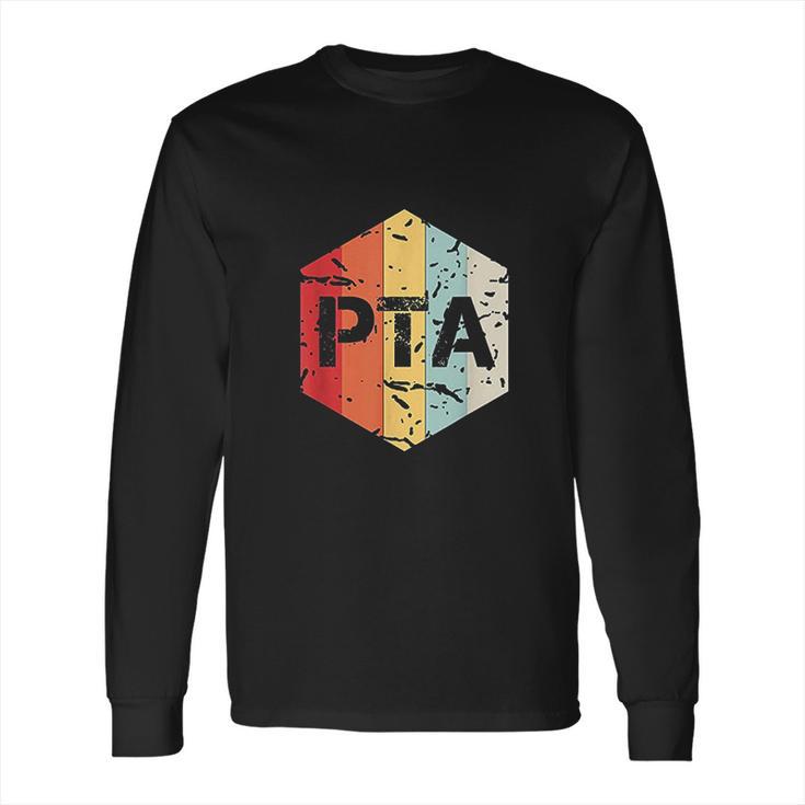 Retro Pta Physical Therapy Assistant Gifts Graduation Month Long Sleeve T-Shirt