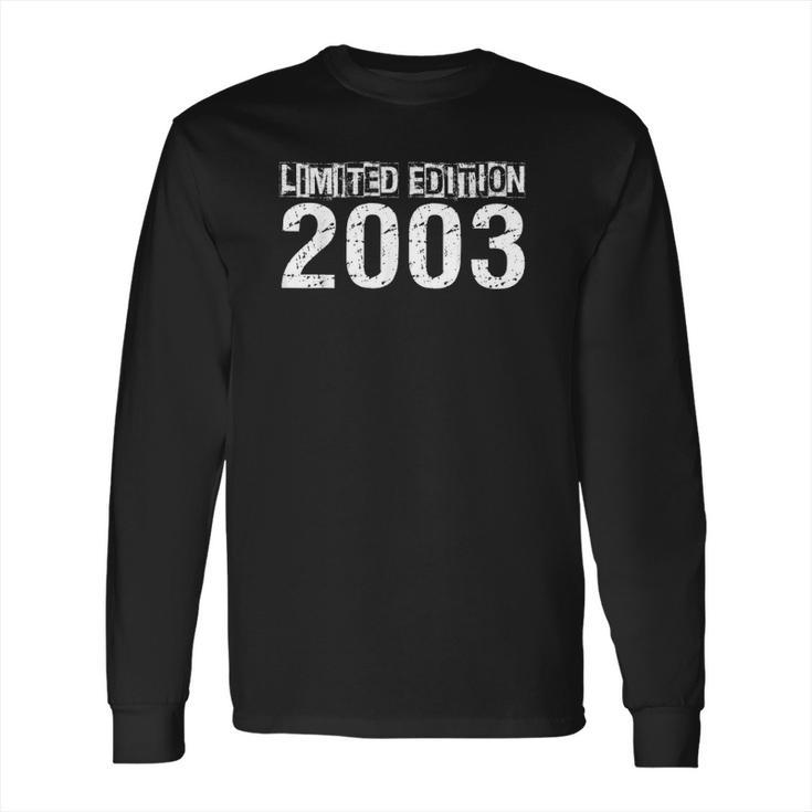 Retro Vintage Limited Edition 2003 Birthday Long Sleeve T-Shirt