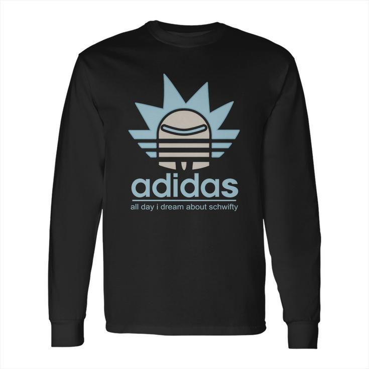 Rick And Morty Adidas Hoodie Long Sleeve T-Shirt