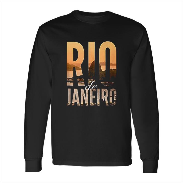 Rio De Janeiro  Brazil Brazilian Long Sleeve T-Shirt