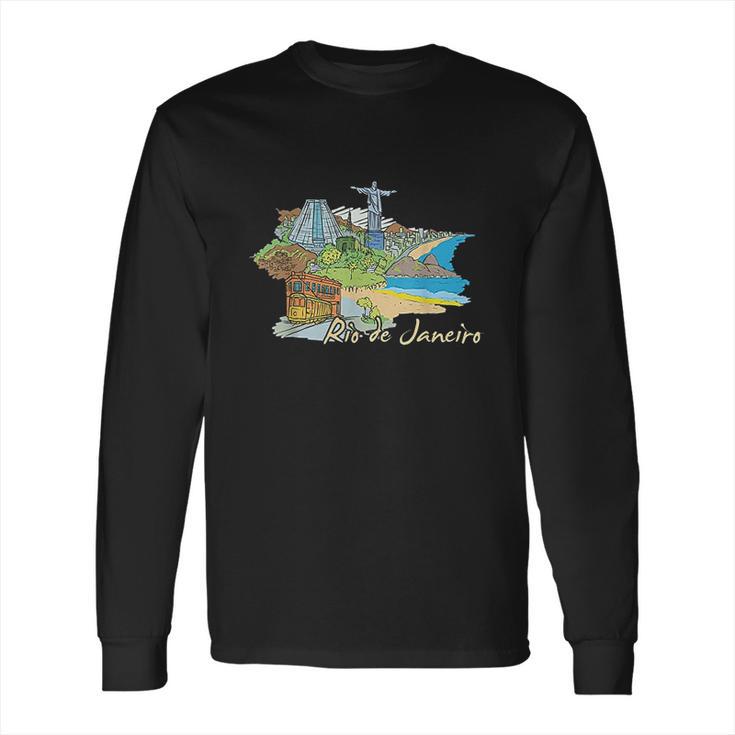 Rio De Janeiro Tourist Long Sleeve T-Shirt