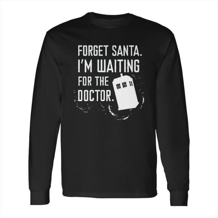 Ripple Junction Doctor Who Adult Forget Santa Light Weight Crew Long Sleeve T-Shirt