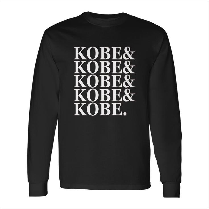 Rock Scythe  Kobe  Kobe Kobe Tribute Long Sleeve T-Shirt