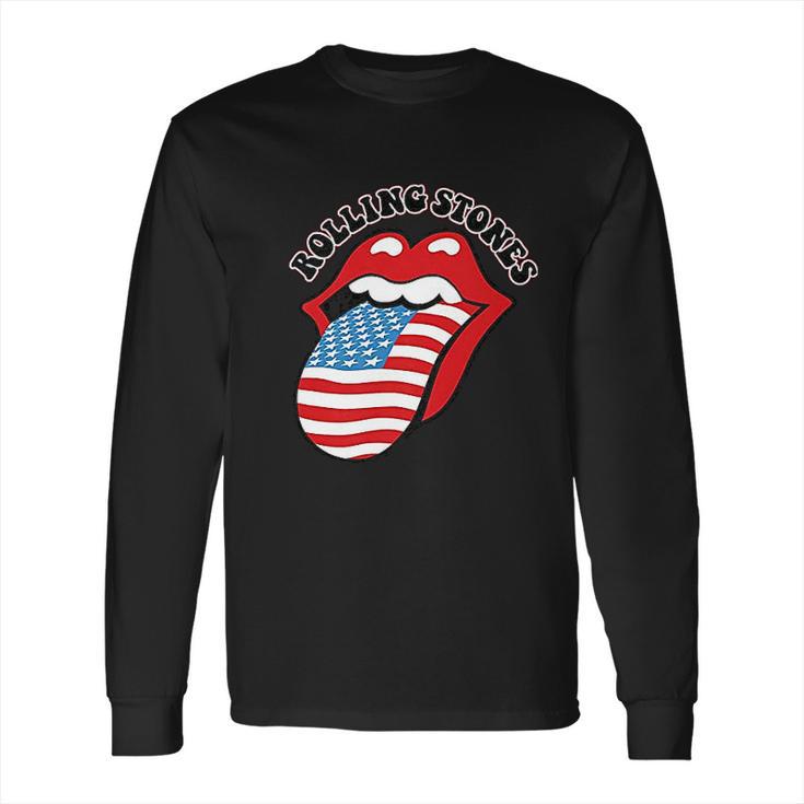 The Rolling Stones Usa Tongue Long Sleeve T-Shirt