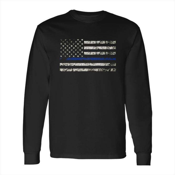 Rothco Thin Blue Line Long Sleeve T-Shirt