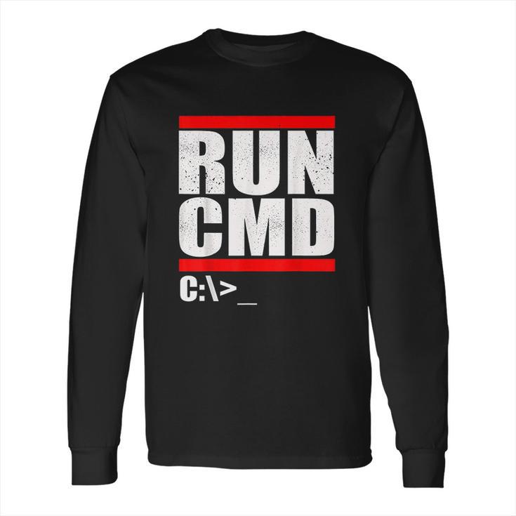 Run Cmd Long Sleeve T-Shirt