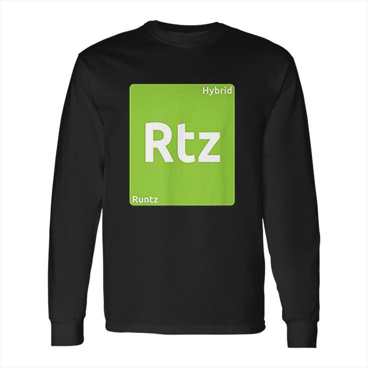 Runtz Hybrid Cannabis Strain Periodic Table Long Sleeve T-Shirt