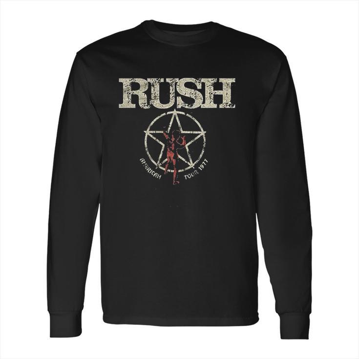 Rush American Tour 1977 Long Sleeve T-Shirt