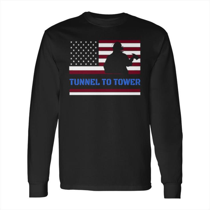 Rush Tunnel To Tower   Vintage Firefighter Gift V2 Long Sleeve T-Shirt