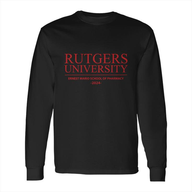 Rutgers Ernest Mario School Of Pharmacy Class Of 2024 Long Sleeve T-Shirt