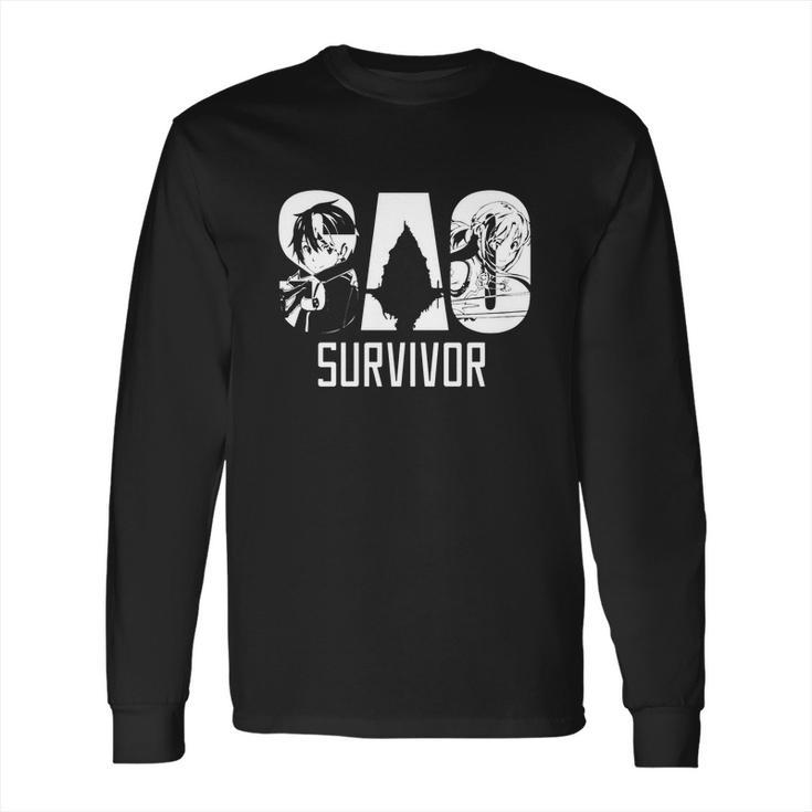 Sao Survivor Online Asuna Kirito Long Sleeve T-Shirt