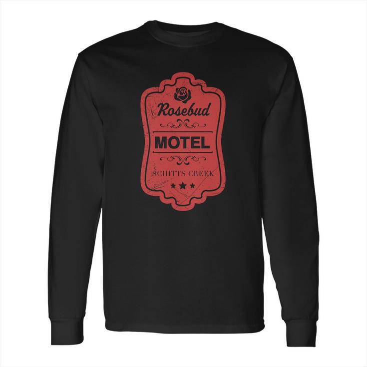 Schitts Creek Rosebud Motel Long Sleeve T-Shirt