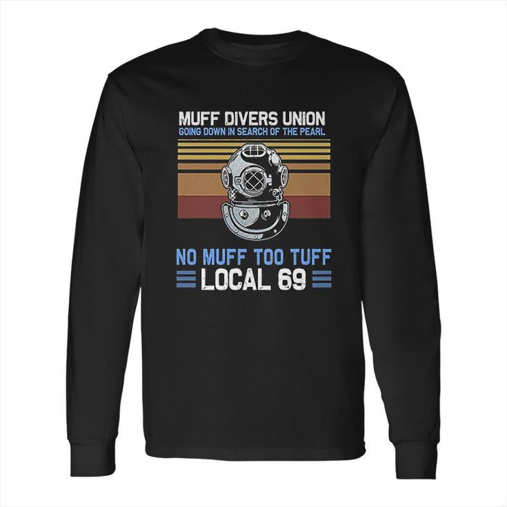 Scuba Diving  Scuba Muff Divers Union Long Sleeve T-Shirt