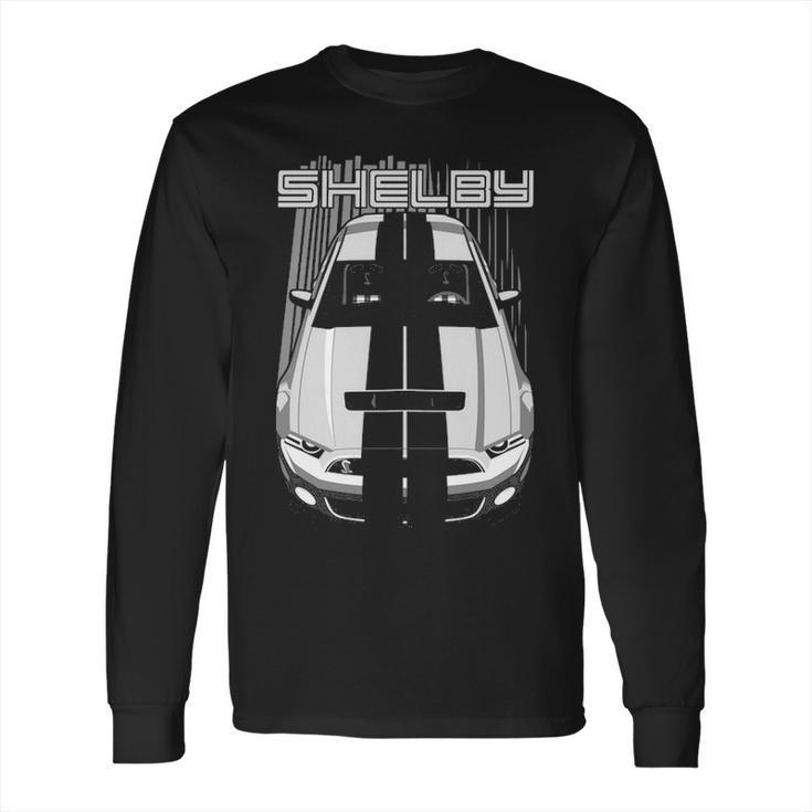 Shelby Gt500 S197   Whitesilver Long Sleeve T-Shirt