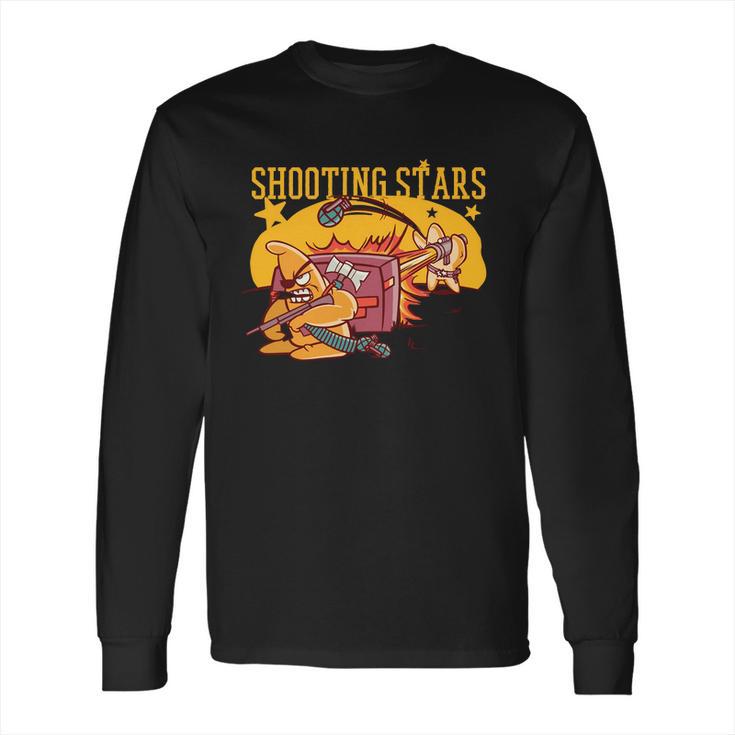 Shooting Stars Pun Long Sleeve T-Shirt