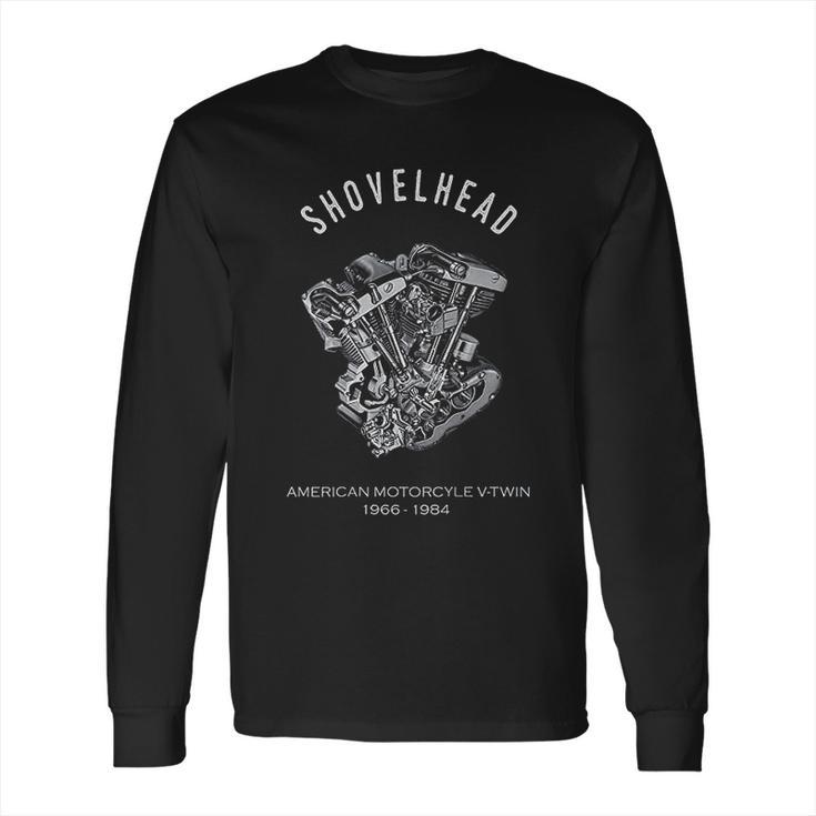 Shovelhead Engine Long Sleeve T-Shirt