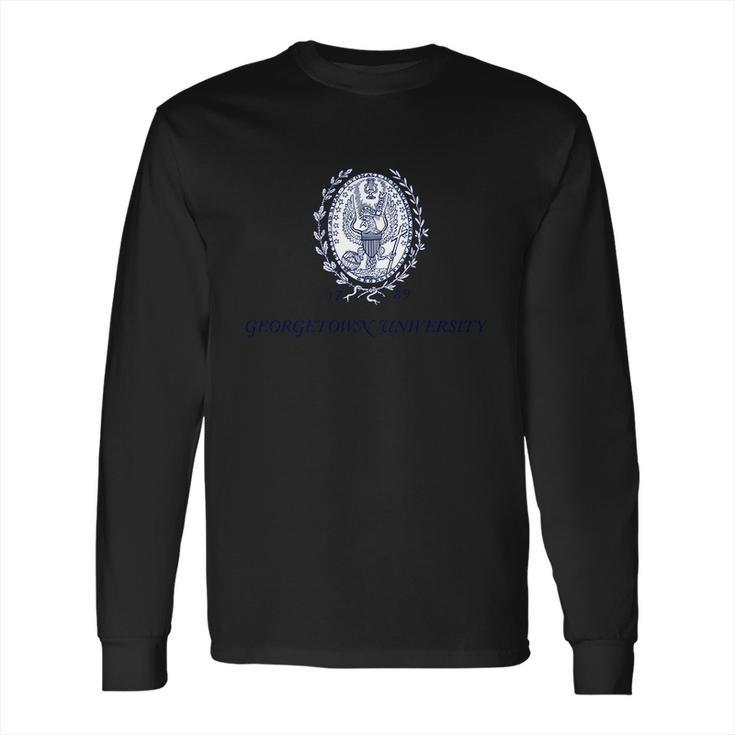 Simple Logo Georgetown University 2020 Long Sleeve T-Shirt