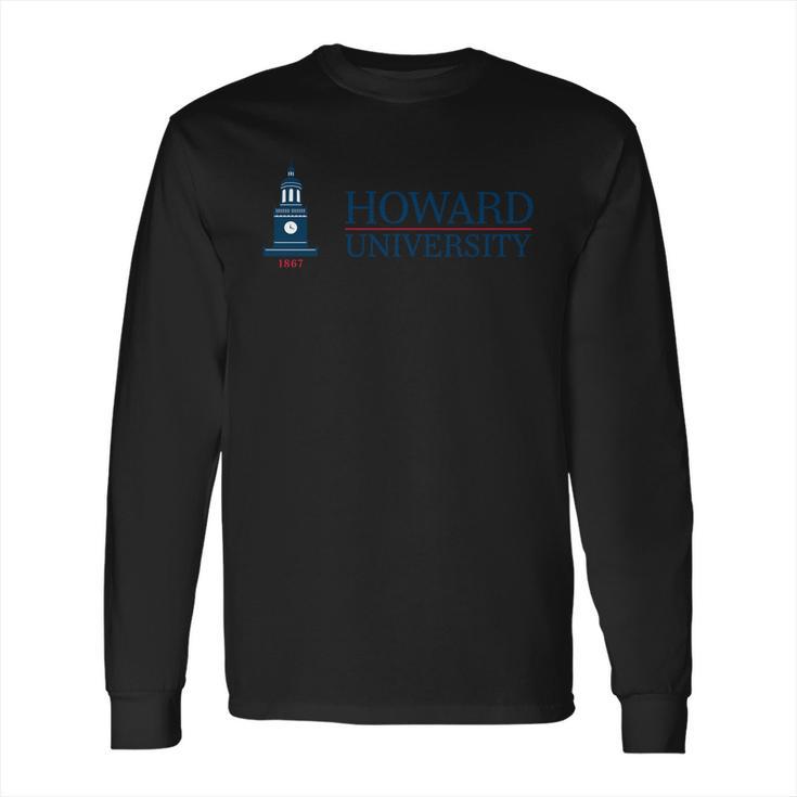 Simple Logo Howard University 2020 Long Sleeve T-Shirt