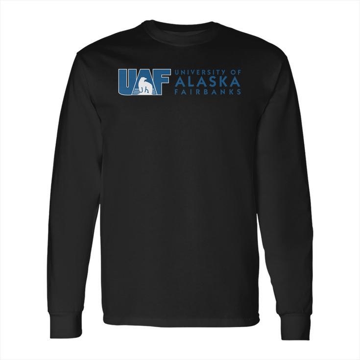 Simple Logo University Of Alaska Fairbanks 2020 Long Sleeve T-Shirt