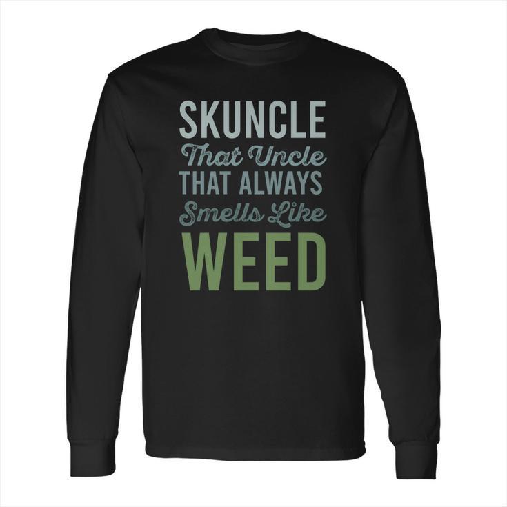 Skuncle Funny Uncle Gift 2020 Long Sleeve T-Shirt