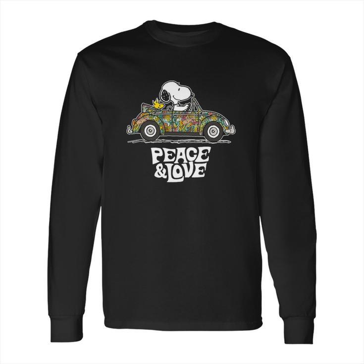 Snoopy Car Long Sleeve T-Shirt