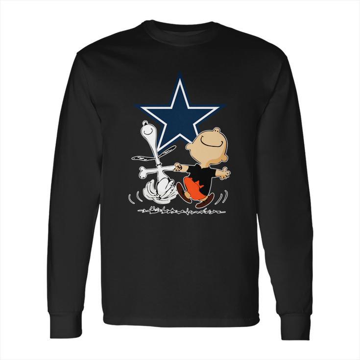 Snoopy Cowboys Fans Long Sleeve T-Shirt