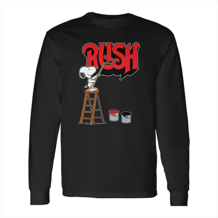 Snoopy Paint Rush Long Sleeve T-Shirt