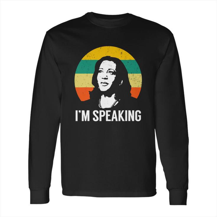 Im Speaking Kamala Vintage Long Sleeve T-Shirt