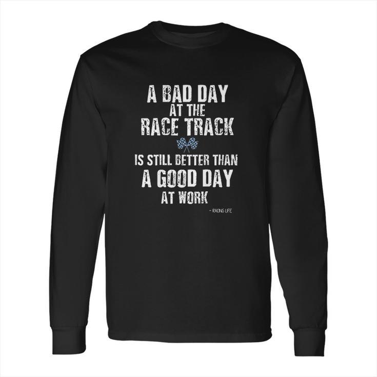 Sprint Car Rally Late Model Modified Dirt Track Racing Long Sleeve T-Shirt