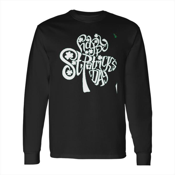 St Patricks Day  Green Shamrock Irish Funny Saint Paddy Day Long Sleeve T-Shirt