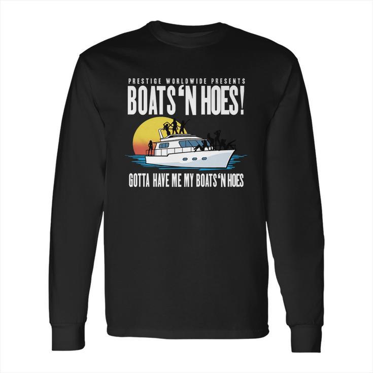 Step Brothers Film Boats N  Hoes Licensed Long Sleeve T-Shirt