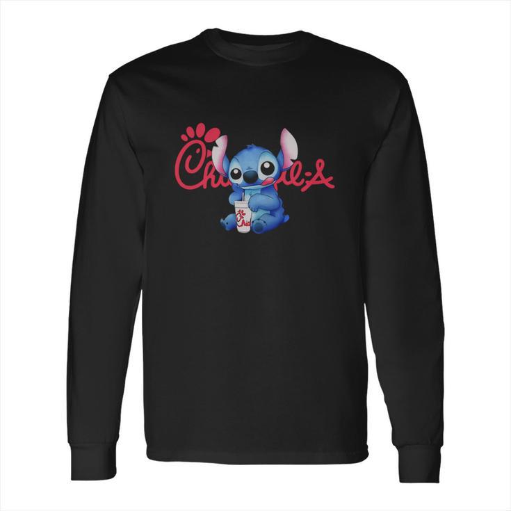 Stitch Drinking Long Sleeve T-Shirt