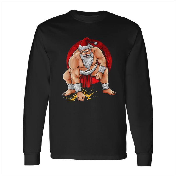 Sumo Santa Long Sleeve T-Shirt