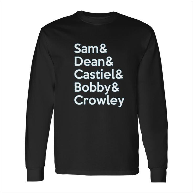 Supernatural Cast Long Sleeve T-Shirt