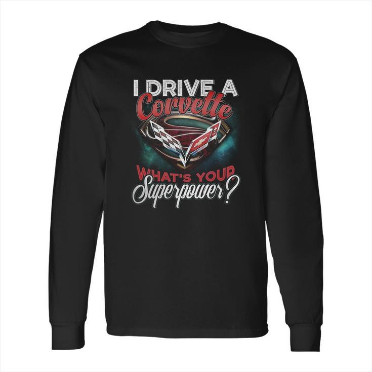 Superpower Corvette Long Sleeve T-Shirt