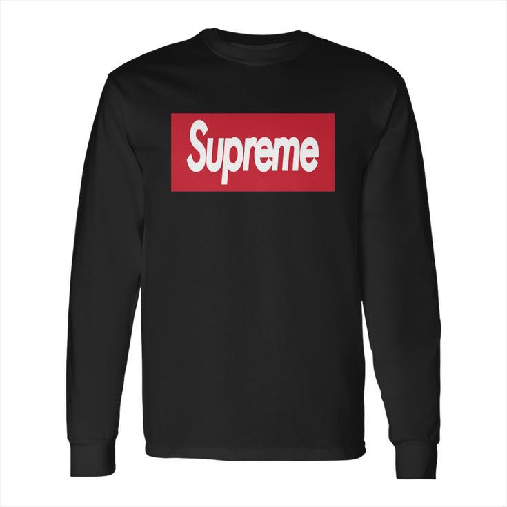 Supreme Clothing Top T-Shirt Long Sleeve T-Shirt