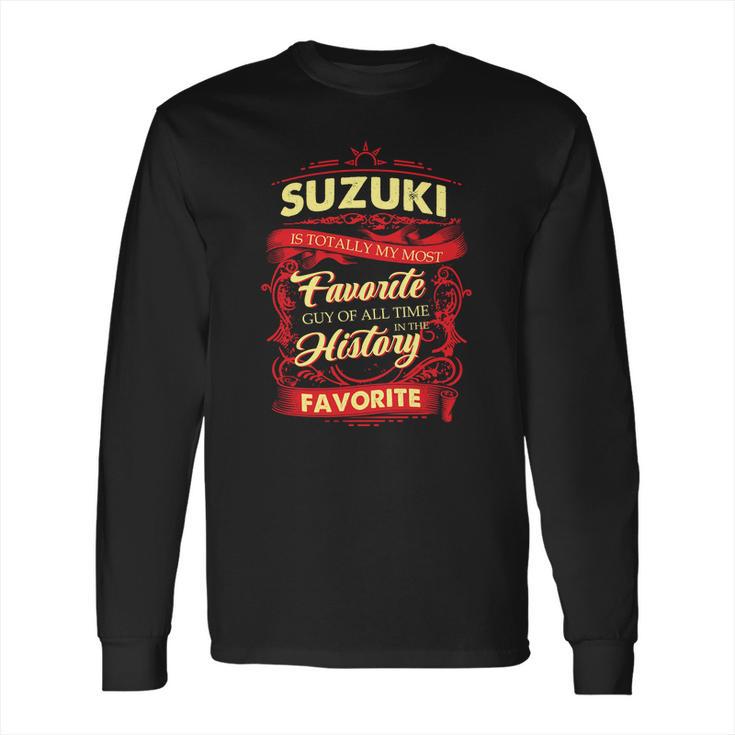 Suzuki Suzuki Tshirt Suzuki Hoodie Long Sleeve T-Shirt