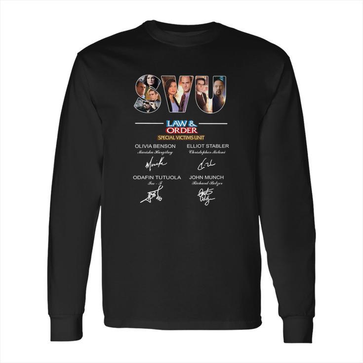 Svu Law And Order Special Victims Unit Long Sleeve T-Shirt