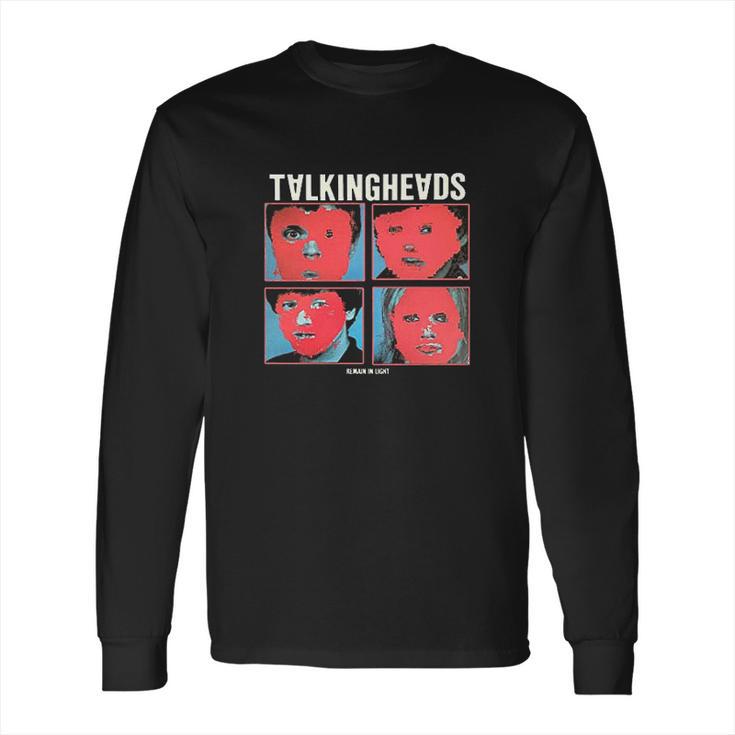 Talking Heads Music Band Cool Round Long Sleeve T-Shirt