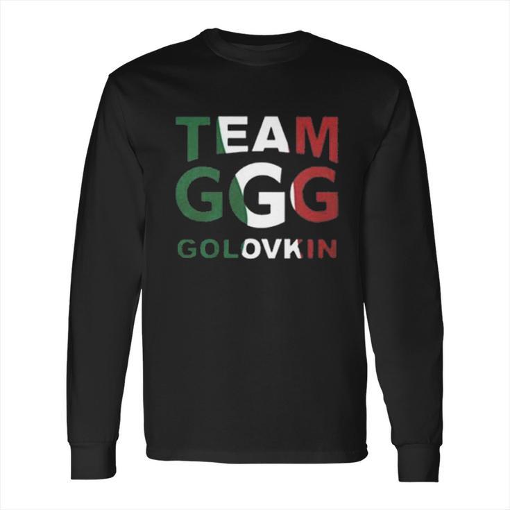 Casual Team Ggg Gennady Golovkin Long Sleeve T-Shirt