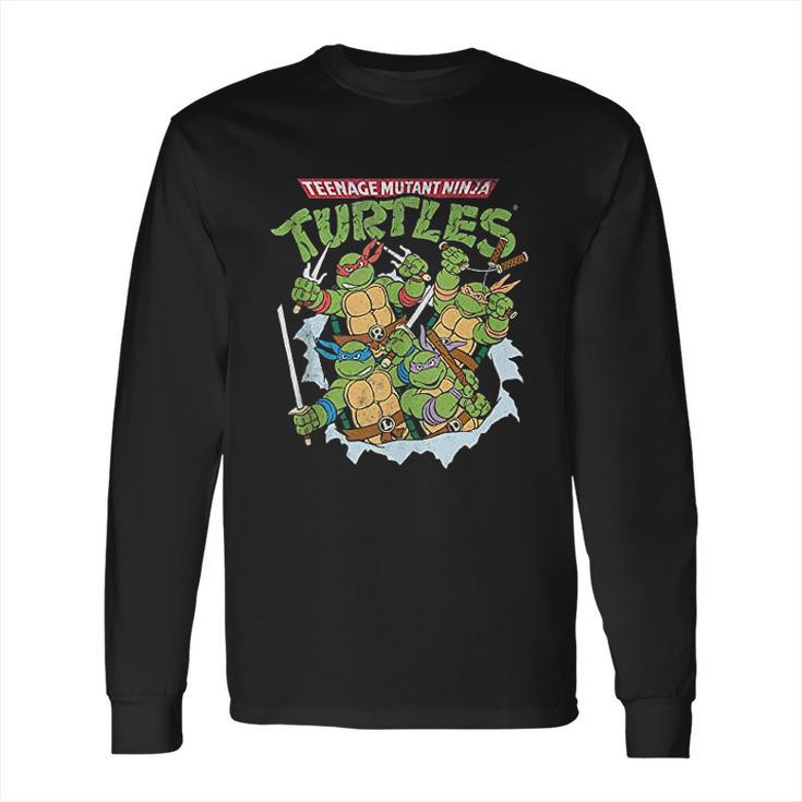 Teenage Mutant Ninja Turtles Break Through Long Sleeve T-Shirt