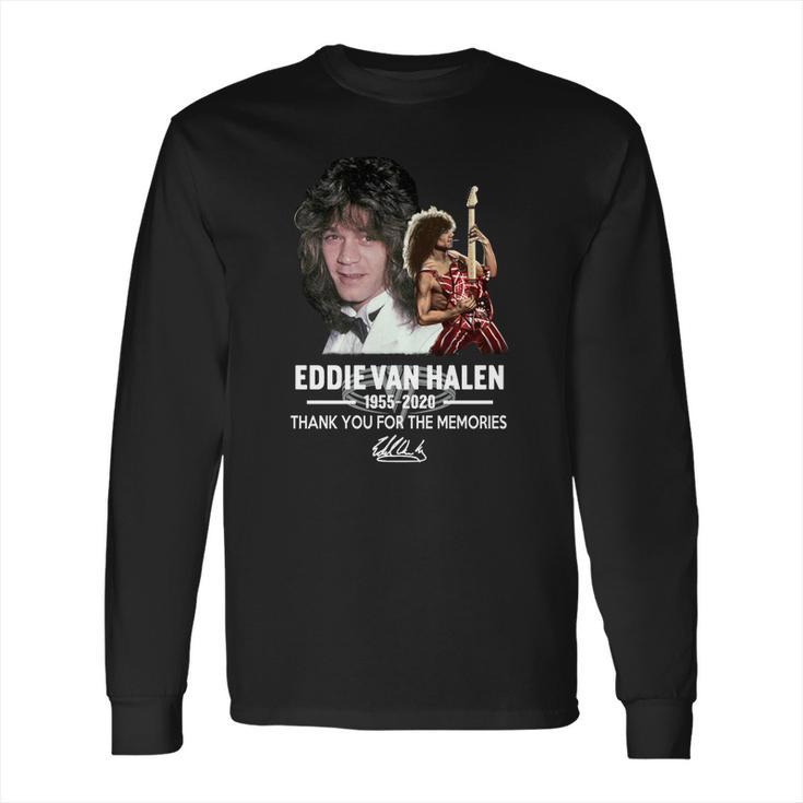 Thank You Eddie Van Halen Long Sleeve T-Shirt