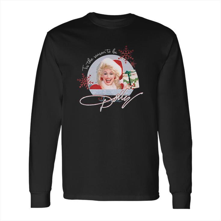 Tis The Season To Be Dolly Vintage Long Sleeve T-Shirt