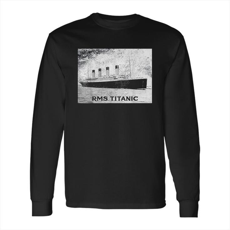 Titanic April 1912  Ship Voyage Atlantic Ocean Long Sleeve T-Shirt