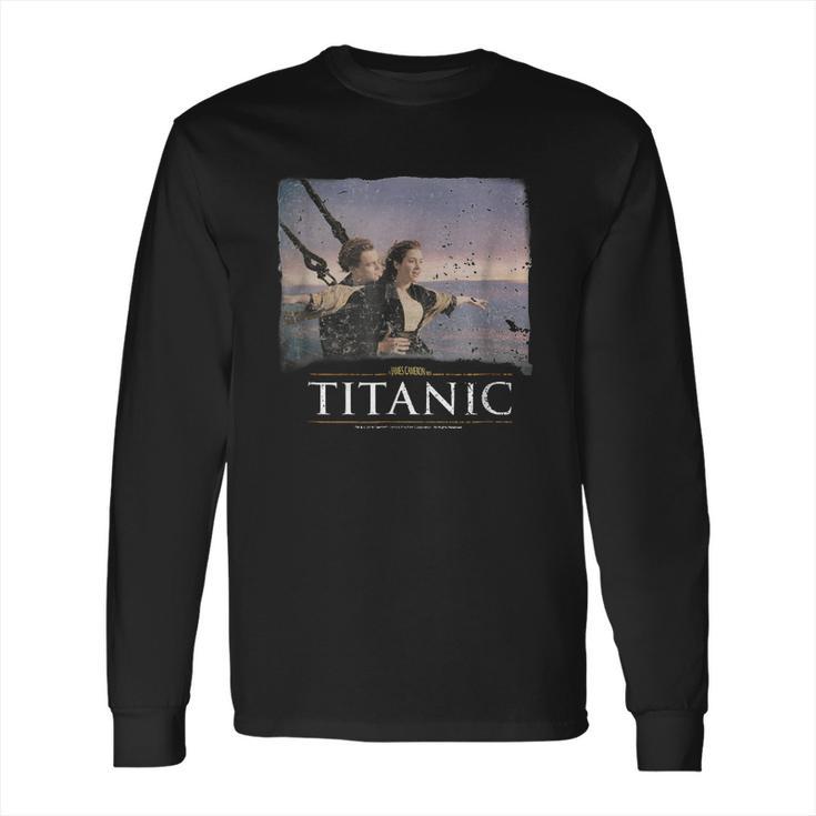 Titanic Vintage King Of The World T-Shirt Long Sleeve T-Shirt